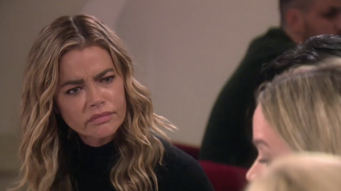 Denise Richards is confused by Teddi Mellencamp's confrontation on 'The Real Housewives of Beverly Hills.'