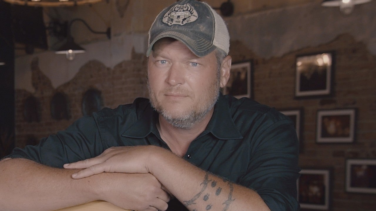 Blake Shelton Meets His Twin During 45th Birthday Celebration at Ole Red