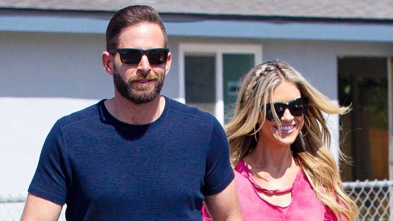 Christina Anstead Smiles With Ex Tarek El Moussa on 'Flip or Flop' Set