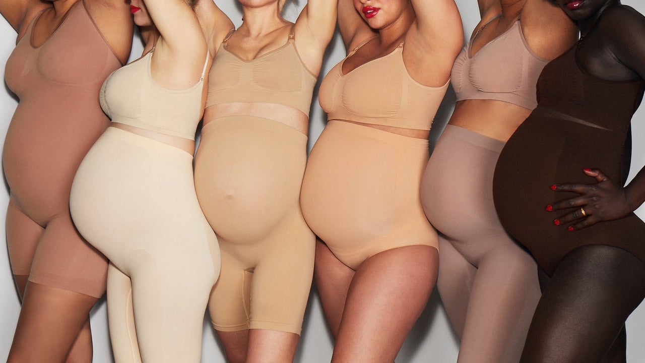 Buy SKIMS Neutral Maternity Solutionwear Tight for Women in UAE