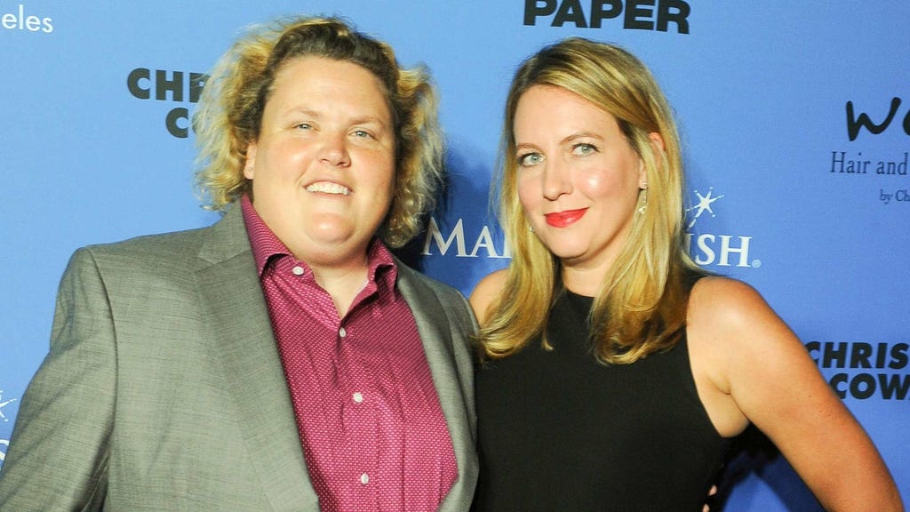 Fortune Feimster and Jacqueline Smith attend the PAPER Magazine Runway Benefit For Make-A-Wish Foundation at The Taglyan Complex on October 24, 2017 in Los Angeles, California.