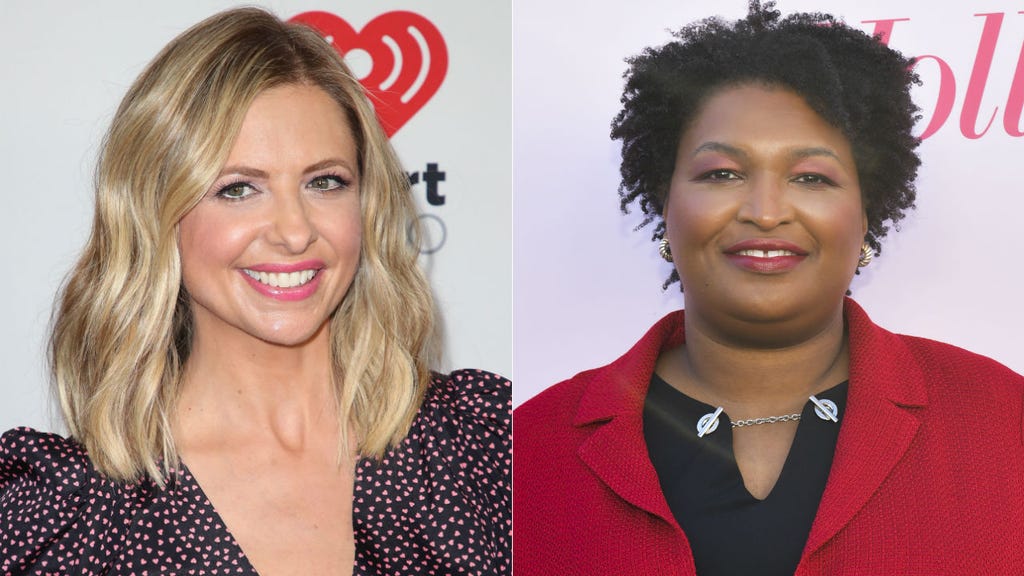 Sarah Michelle Gellar and Stacey Abrams