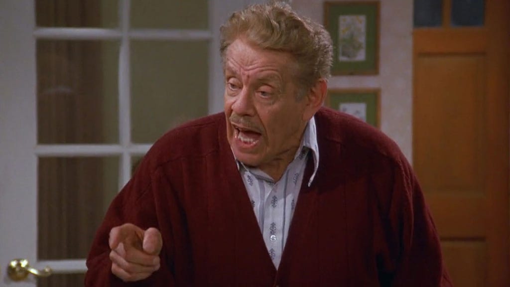 Jerry Stiller on 'Seinfeld'