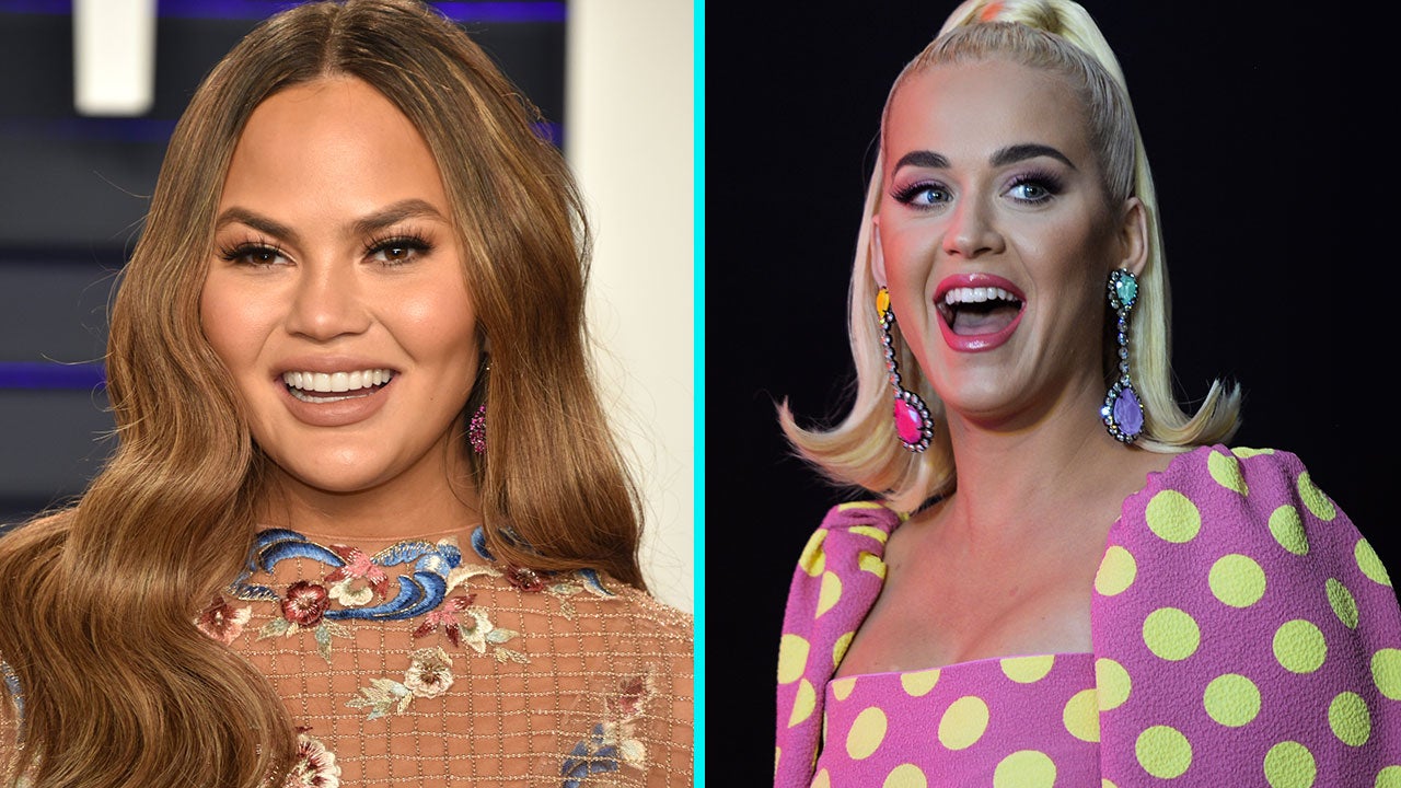 Chrissy Teigen and Katy Perry