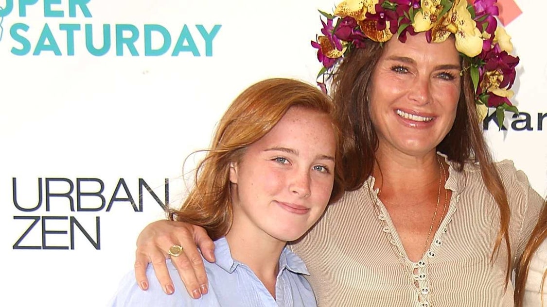 Brooke Shields 'Proud' as Daughter Rowan Wears Her 1998 Golden Globes Dress  to Prom: Pics! | Entertainment Tonight