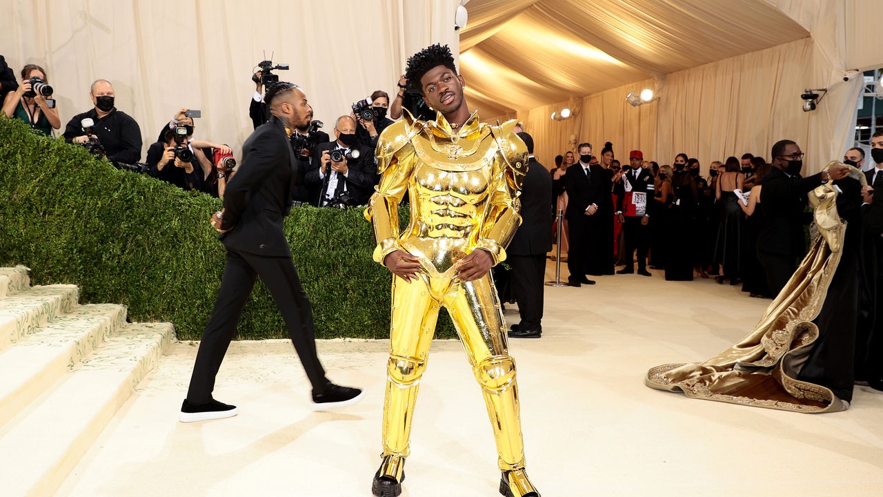 Lil Nas X Wows In Elaborate Met Gala Debut With Multiple Outfit Changes and a Lot of Gold | Entertainment Tonight Lil Nas X Wows In Elaborate Met Gala Debut With Multiple Outfit Changes and a Lot of Gold | Entertainment Tonight