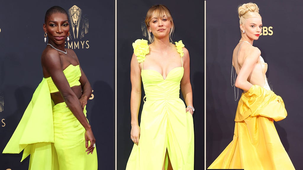 Bright Ensembles Emmys - Michaela, Kaley, Anya