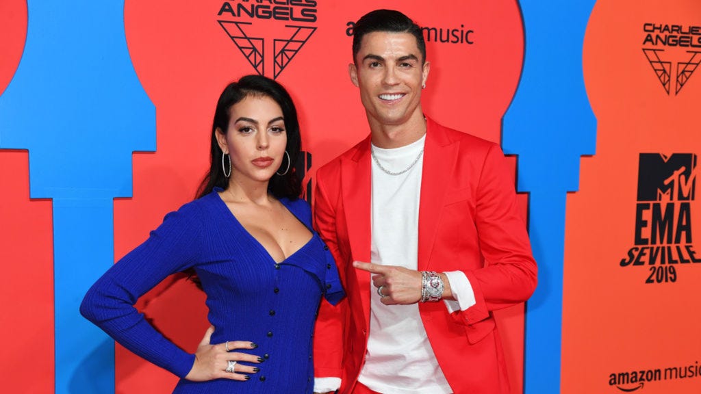 Cristiano Ronaldo and Georgina Rodríguez