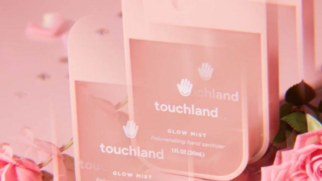 Touchland Glow Mist Rosewater