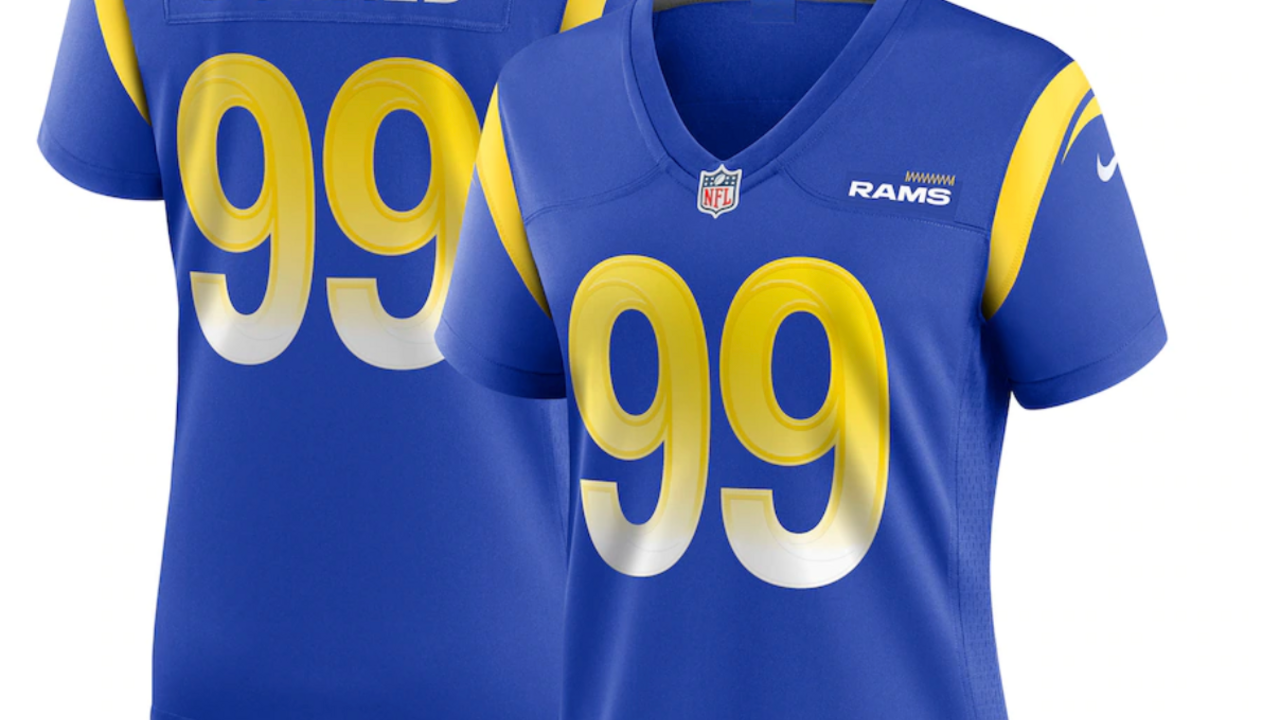 Youth Aaron Donald Royal Los Angeles Rams Replica Player