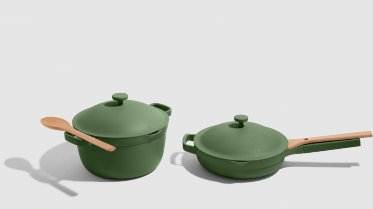 Our Place 8.5 Ceramic Nonstick Home Cook Duo Set 2.0 - Sage