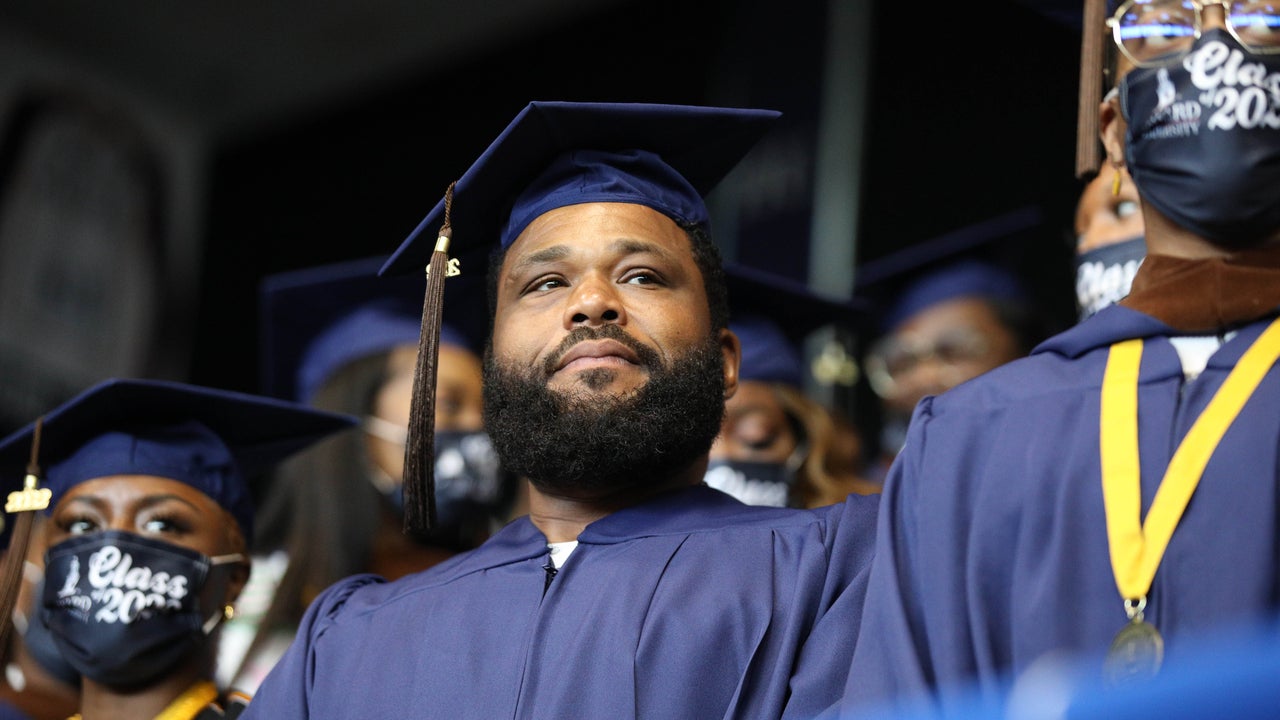 Anthony Anderson Graduates From Howard University at 51 Inside His