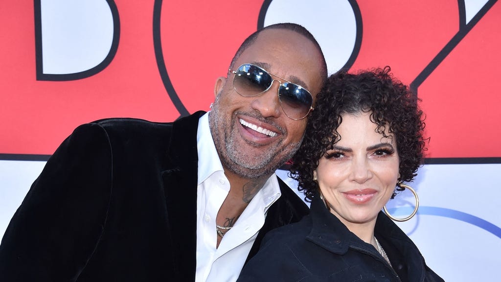 Kenya Barris and wife Rainbow Edwards-Barris