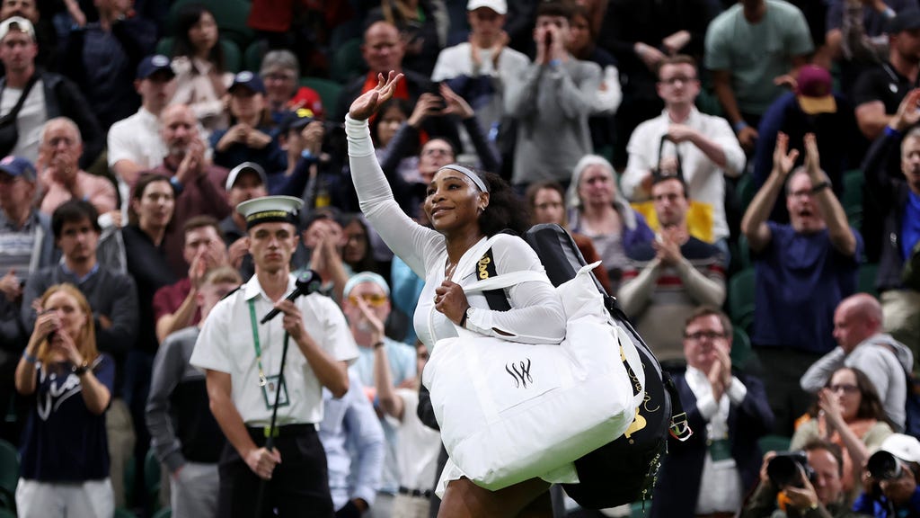 Serena Williams at The Championships Wimbledon 2022