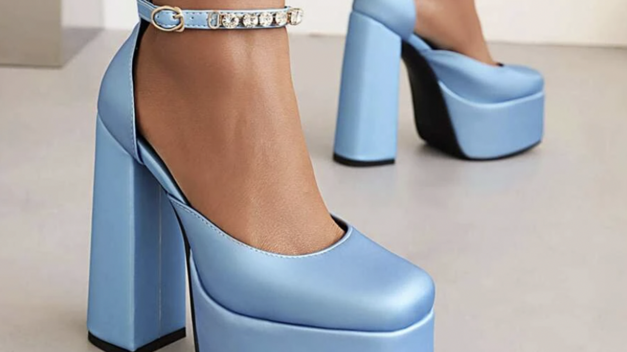 The Best Versace Chunky Heel Dupe - What Savvy Said