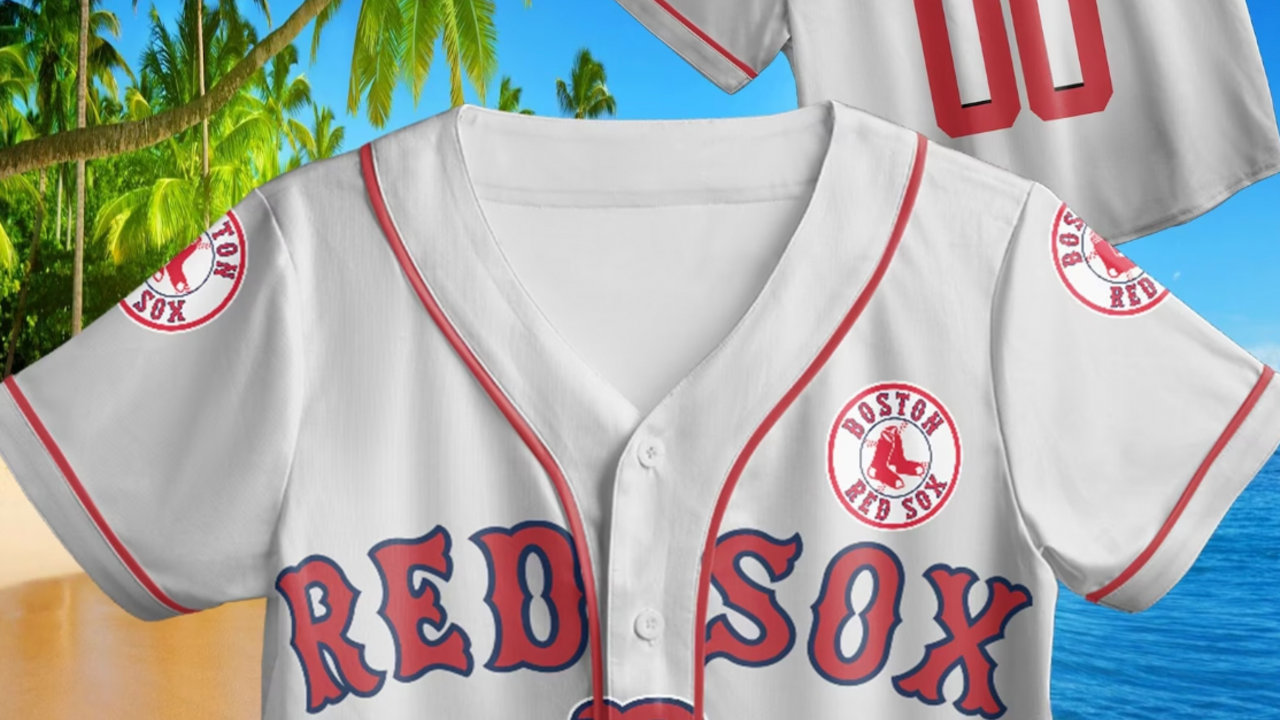 red sox jersey outfit