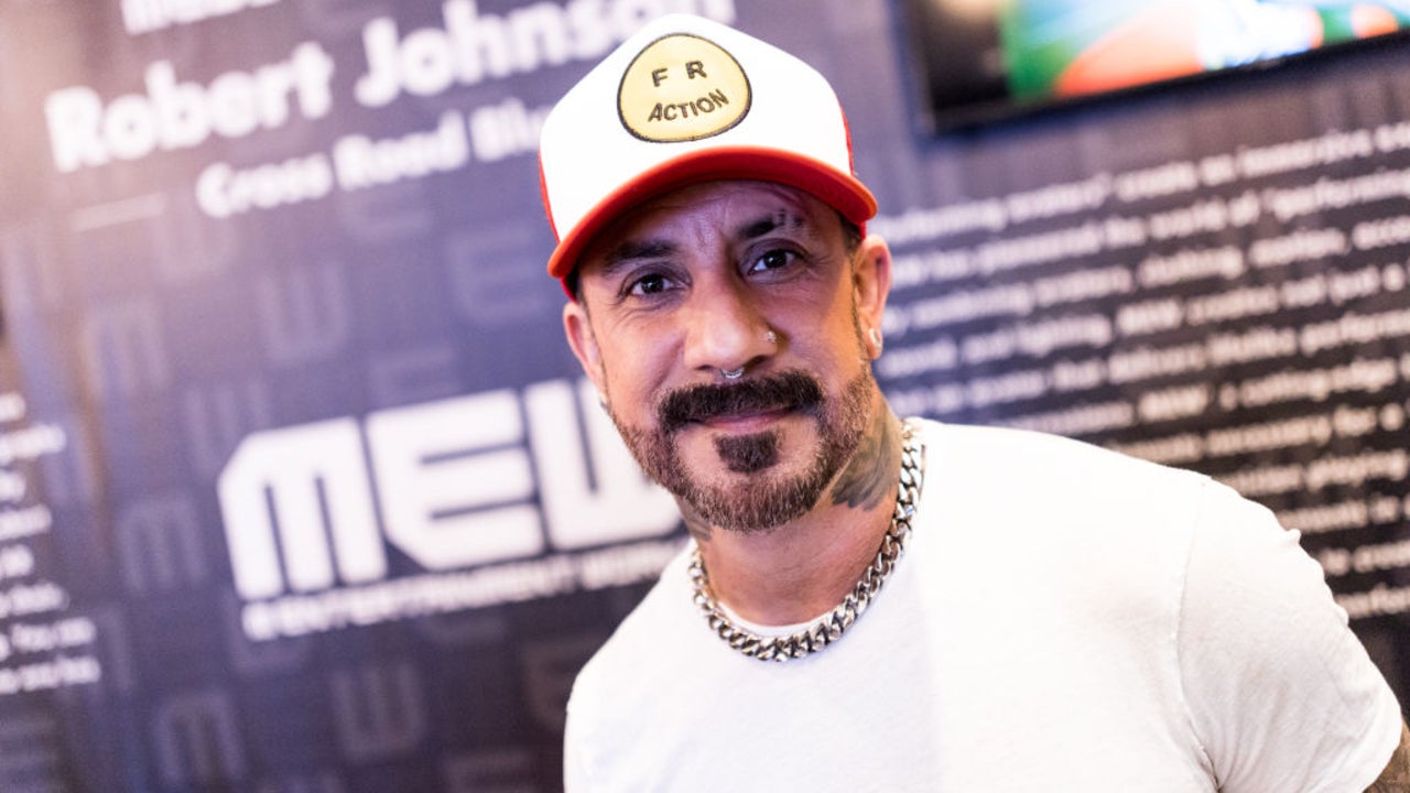 Backstreet Boys bandmember AJ Mclean attends the official gift lounge presented by Míage Skincare during the 64th annual GRAMMY Awards at Topgolf Las Vegas on March 31, 2022 in Las Vegas, Nevada