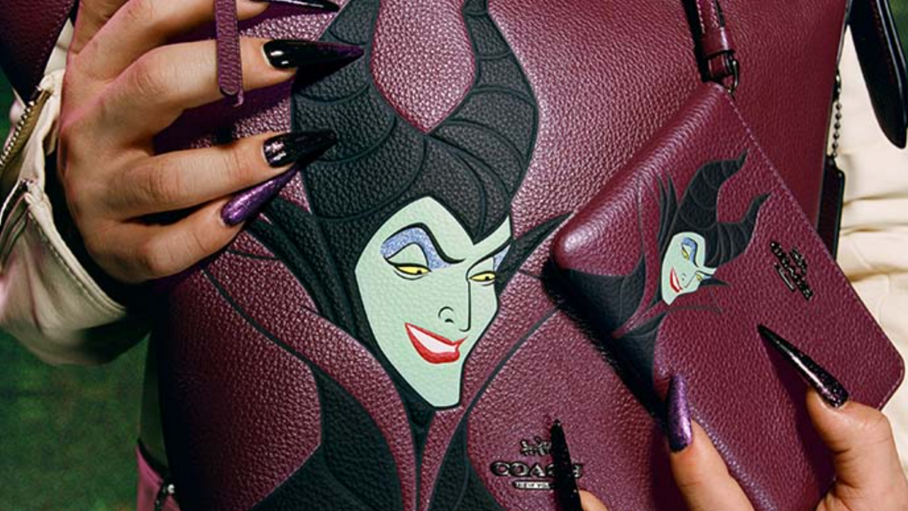 disney villains coach bag