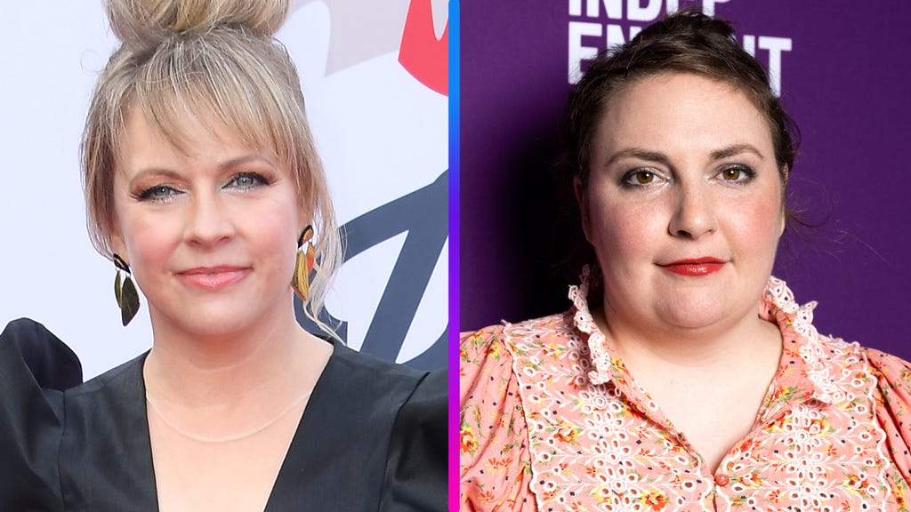 Melissa Joan Hart and Lena Dunham