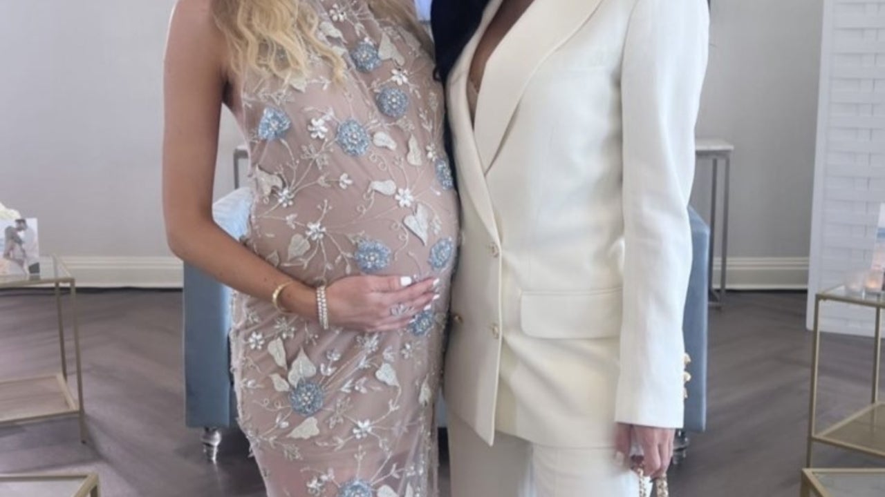 heather rae bridal shower dress Heather Rae Young Teases Bridal Moment Before Tarek El Moussa Wedding