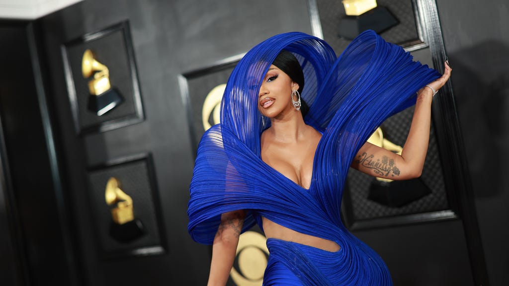 Cardi B at GRAMMYs
