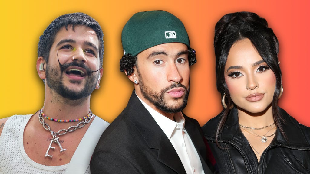 Bad Bunny, Becky G and Camilo