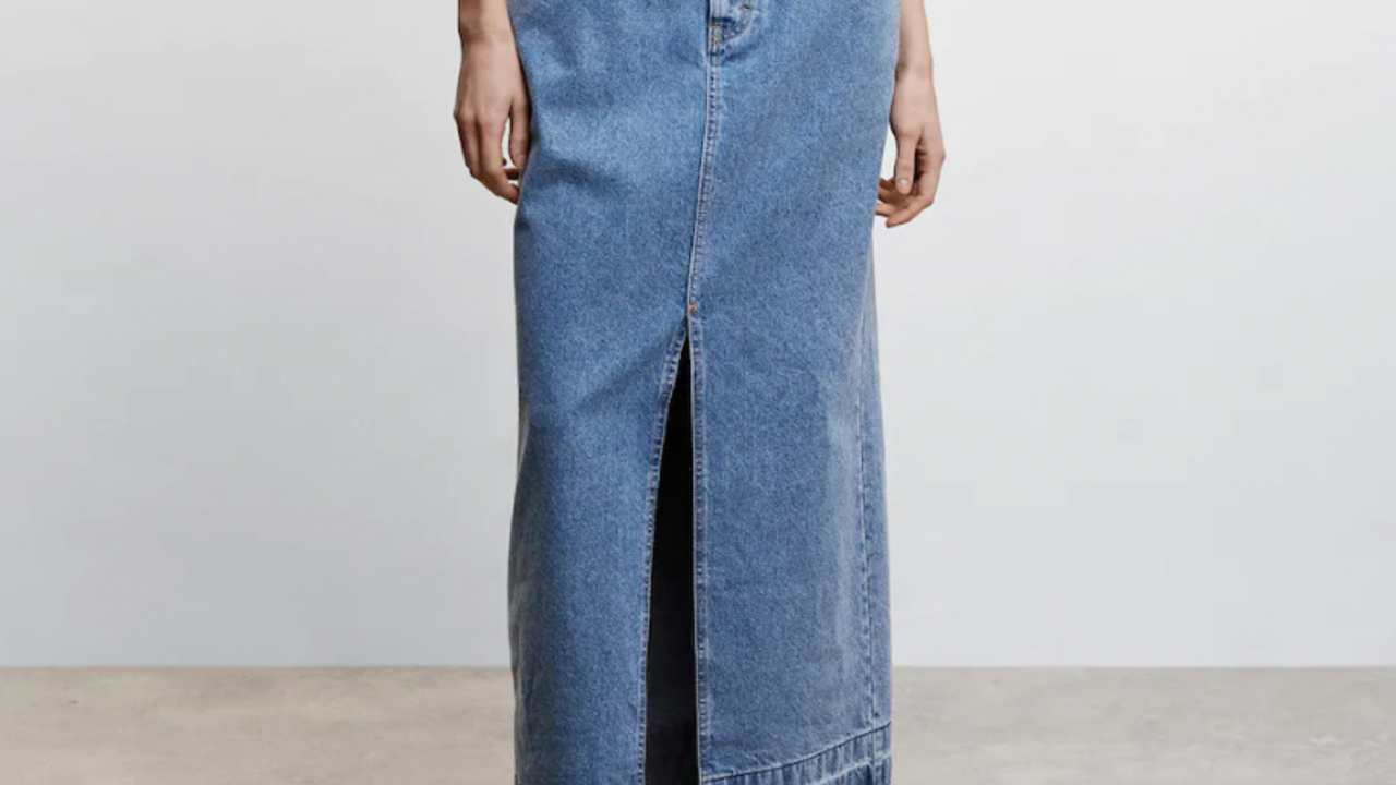 The Reformation Skirt That'll Make You Embrace the Denim Maxi
