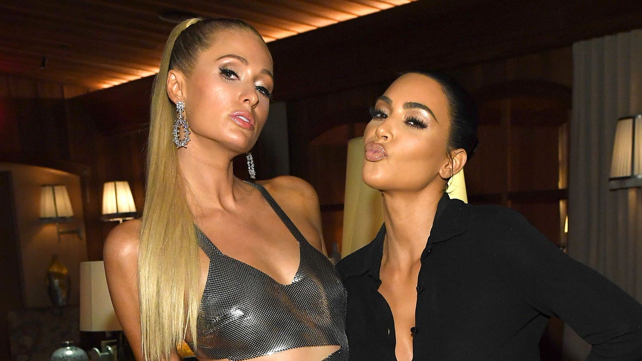 Kim Kardashian y Paris Hilton van juntas a trineo en su épica fiesta de Navidad