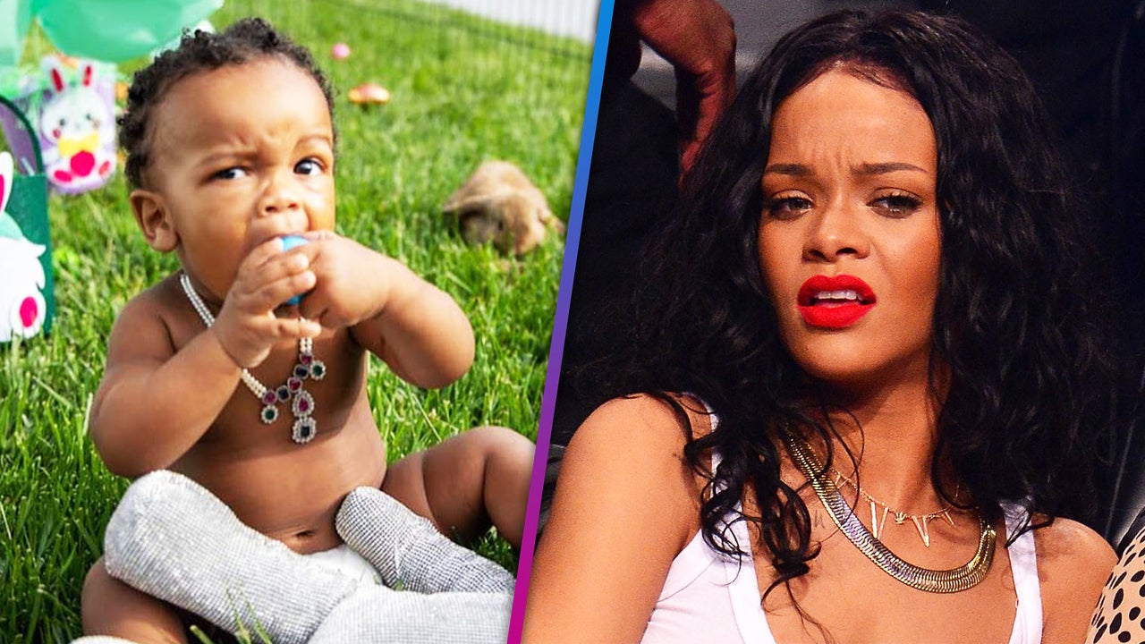Rihanna s Son Makes Adorable Fashion Statement In New Pic Rihanna s Son Makes Adorable Fashion Statement In New Pic