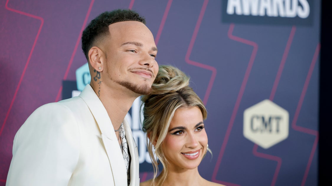 Kane Brown and Wife Katelyn at 2023 CMT Awards