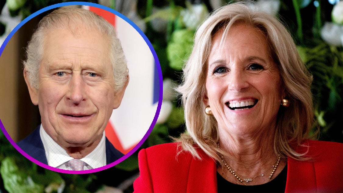 Jill Biden and King Charles III