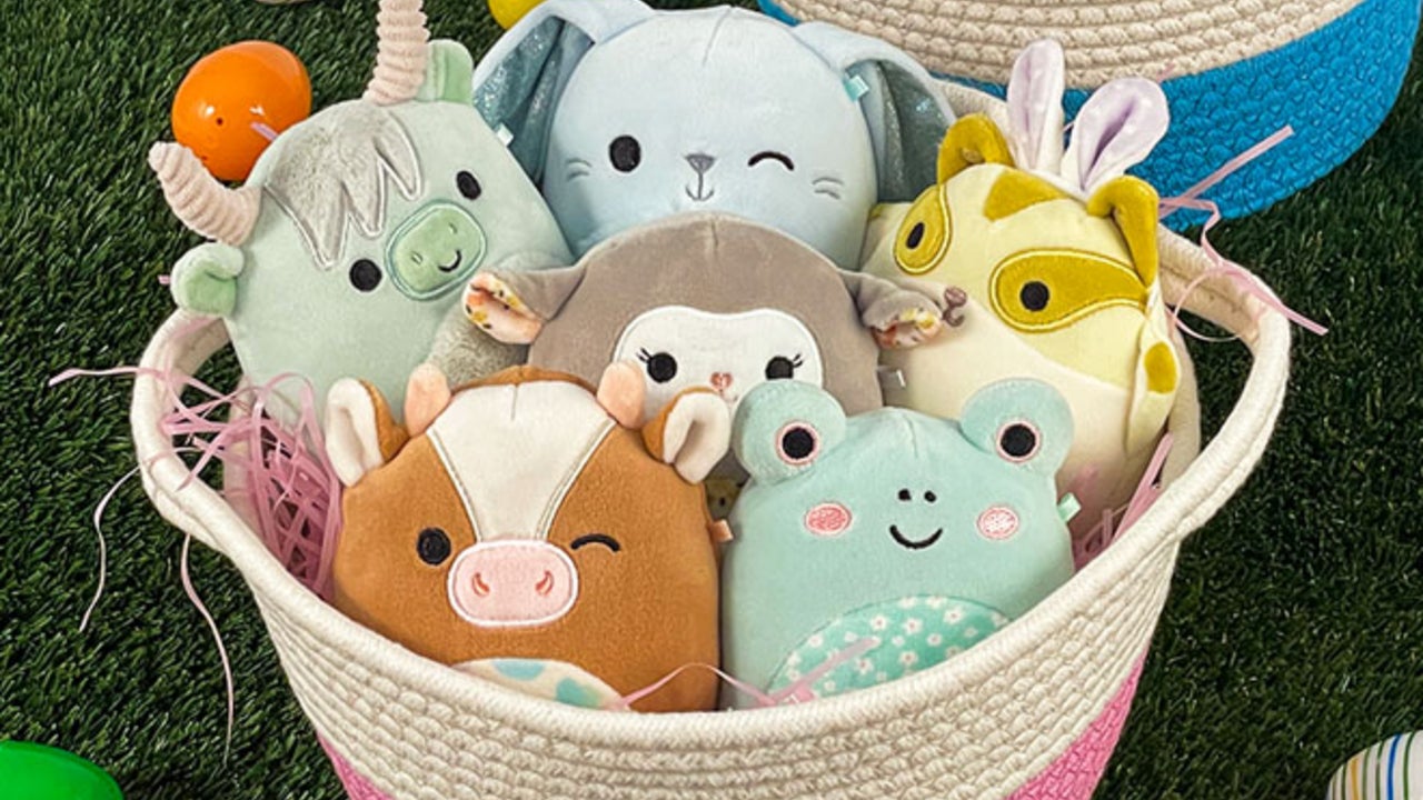 Squishmallows™ 5 Easter Plush Toy - Styles May Vary  Easter plush, Easter  plush toys, Cute stuffed animals