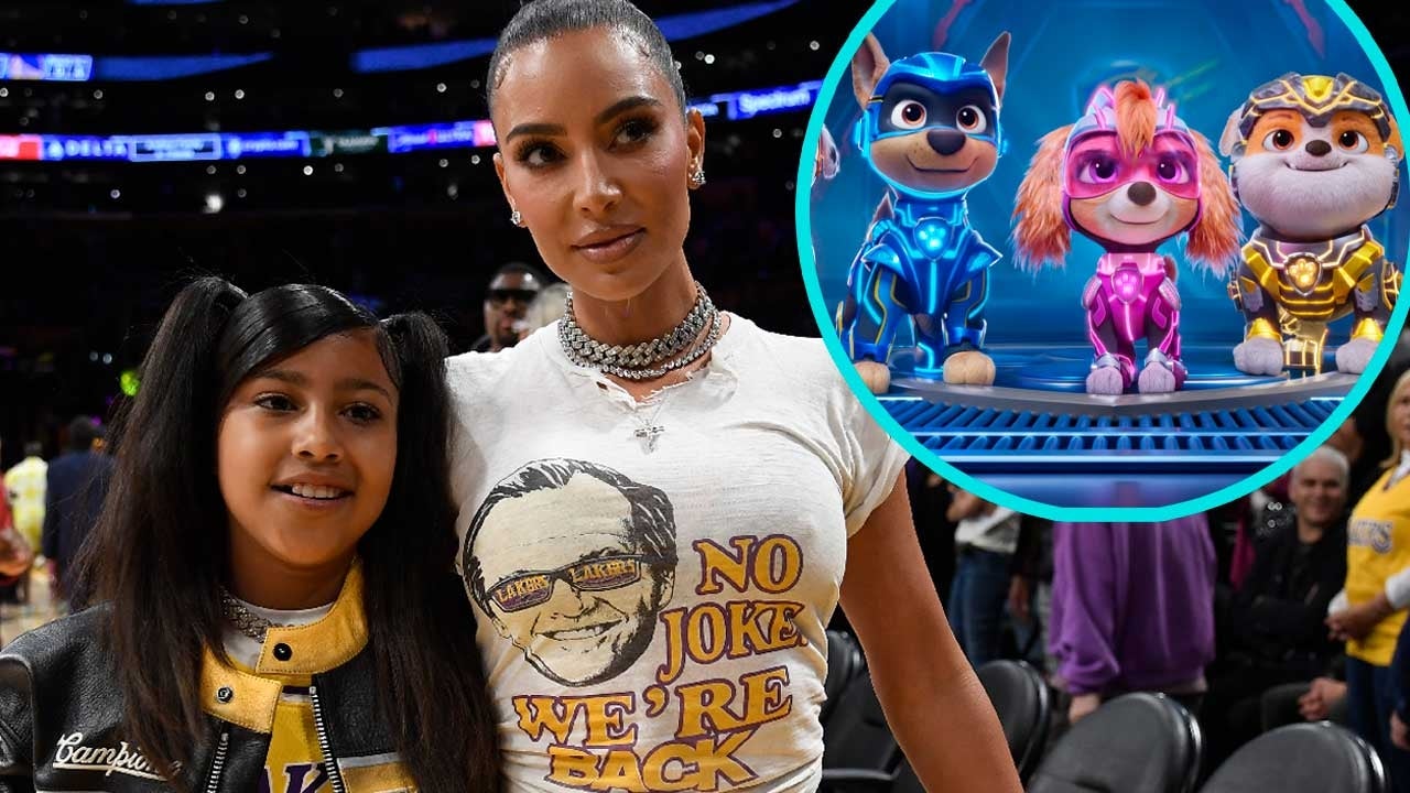 'Paw Patrol The Mighty Movie' Trailer See Kim Kardashian and North(02)
