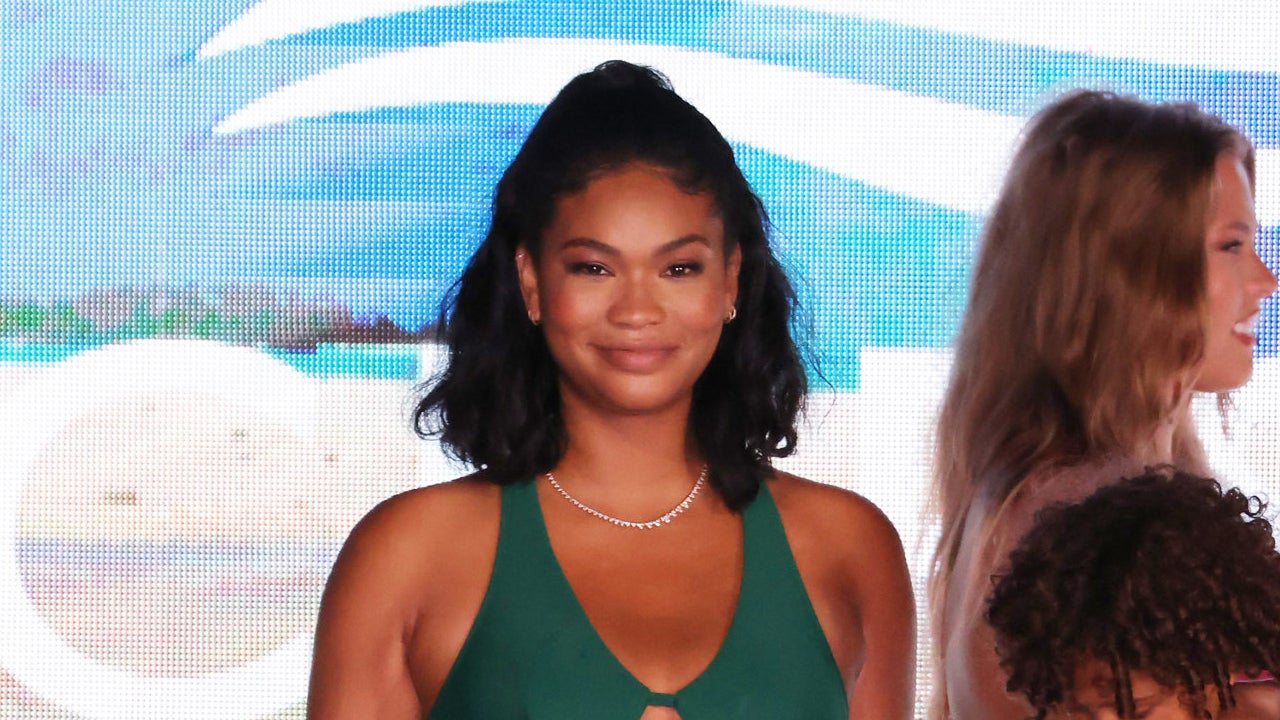 Chanel Iman walks the runway for Cupshe during Miami Swim Week - The Shows at SLS South Beach on July 07, 2023 in Miami Beach, Florida.