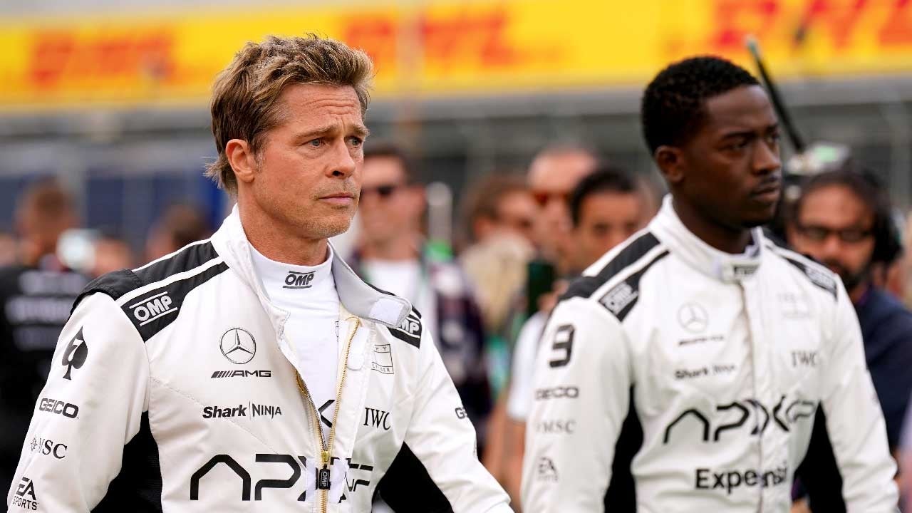 Brad Pitt’s Driving in F1 Film Impresses Pro Racers, Producer Says