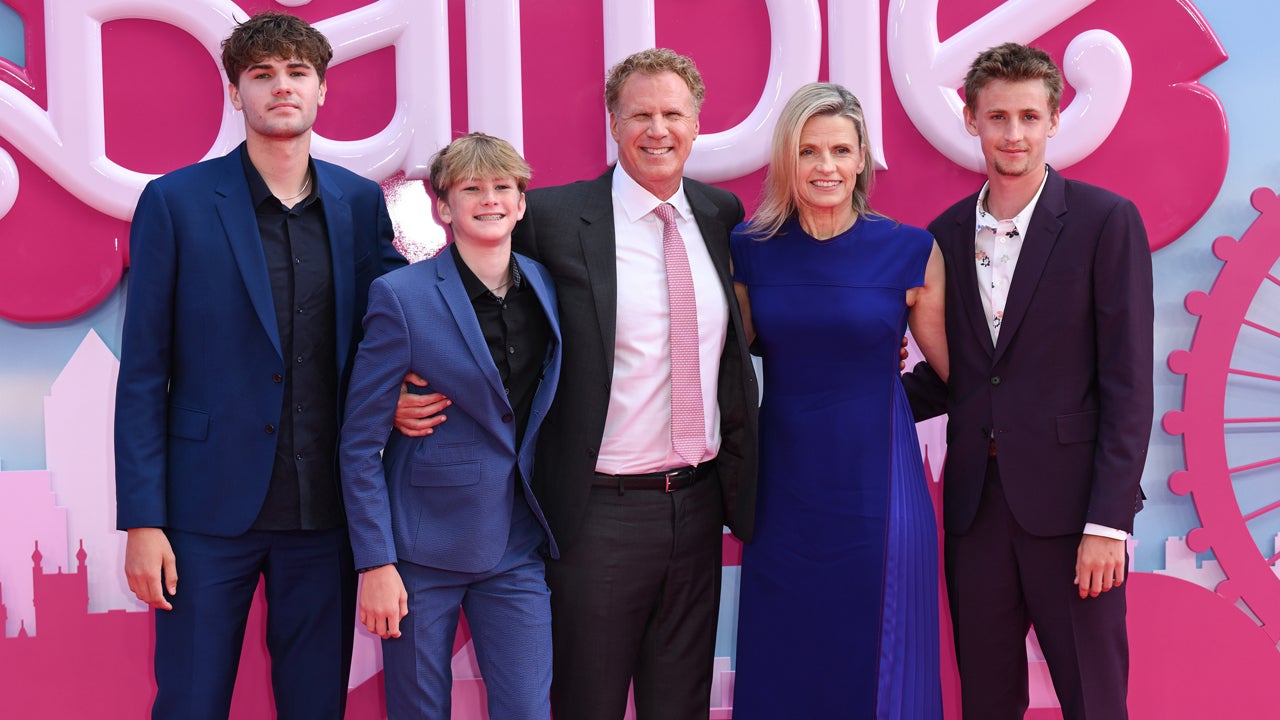 Will Ferrell Steps Out With Wife and Kids in Rare Family Sighting at Barbie London Premiere Entertainment Tonight photo