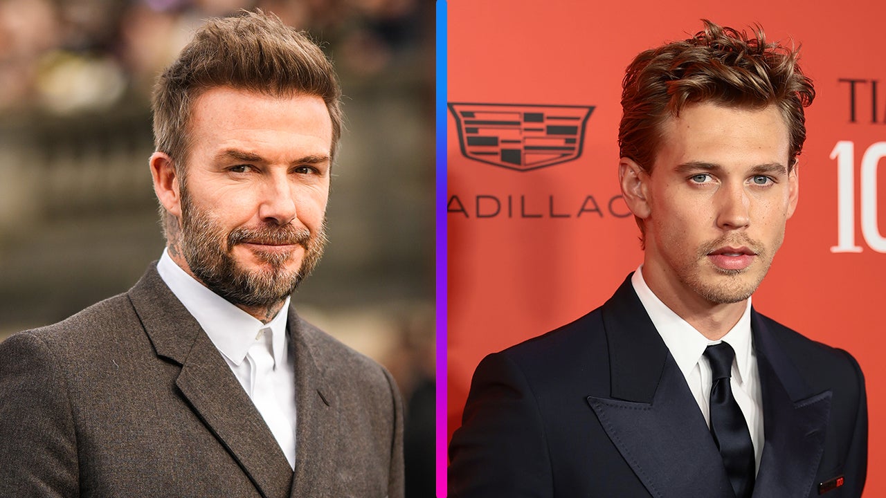 David Beckham and Austin Butler Lift a Tree to Help Drivers in Canada