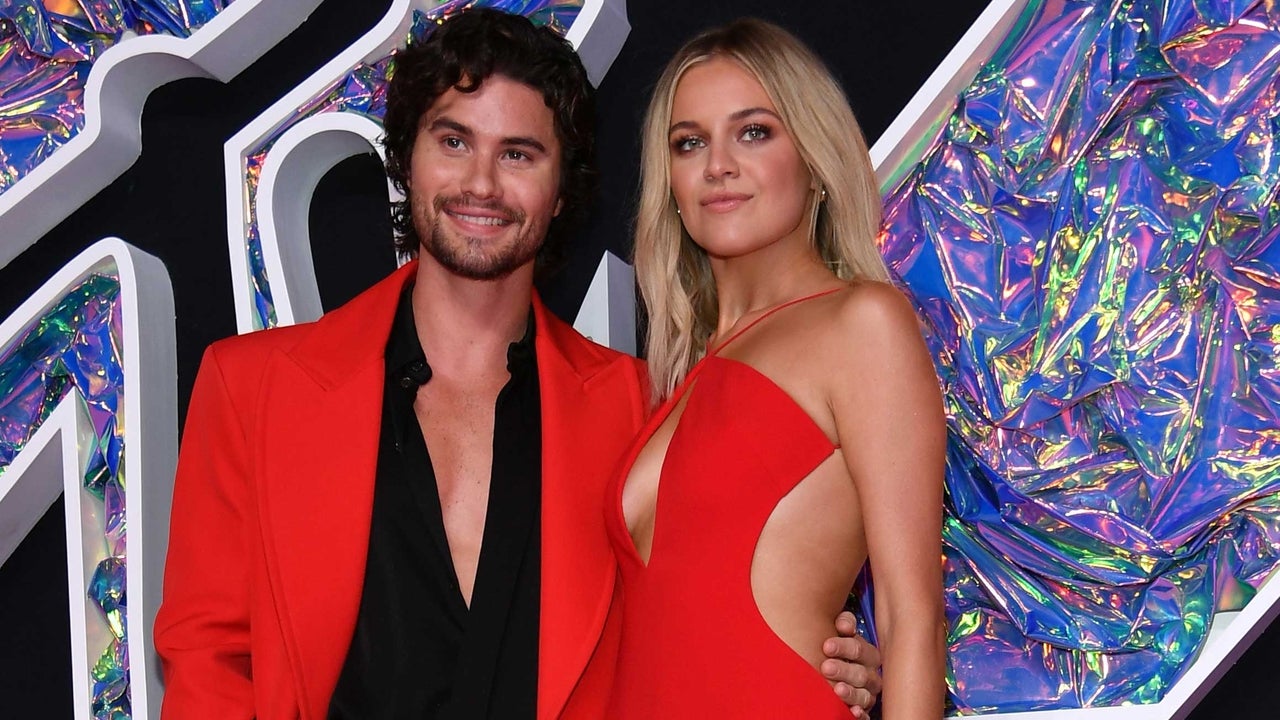 Chase Stokes and Kelsea Ballerini attend the 2023 MTV Video Music Awards at the Prudential Center on September 12, 2023 in Newark, New Jersey.