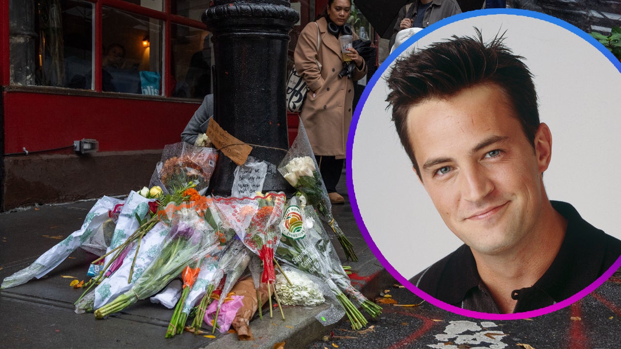 'Friends' Fans Remember Matthew Perry With Tributes Outside the Sitcom's Apartment Building in NYC