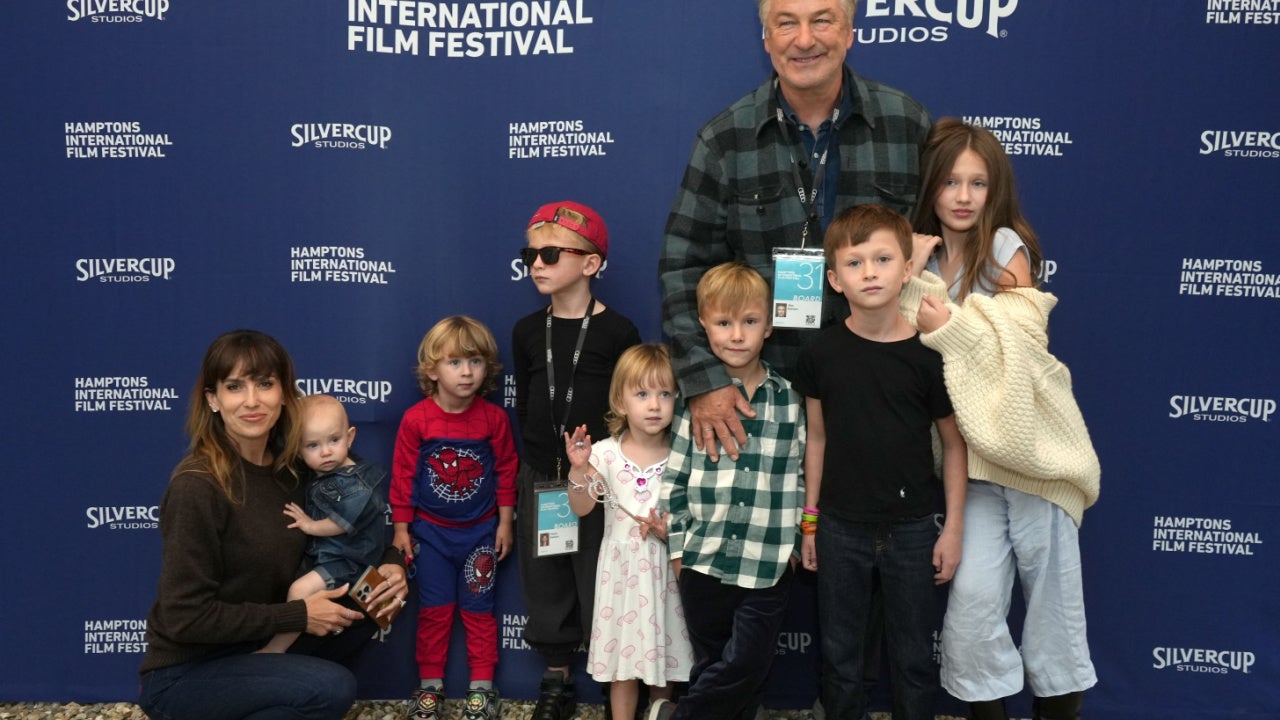 Alec and Hilaria Baldwin Bring All Seven Kids to Film Festival Red Carpet