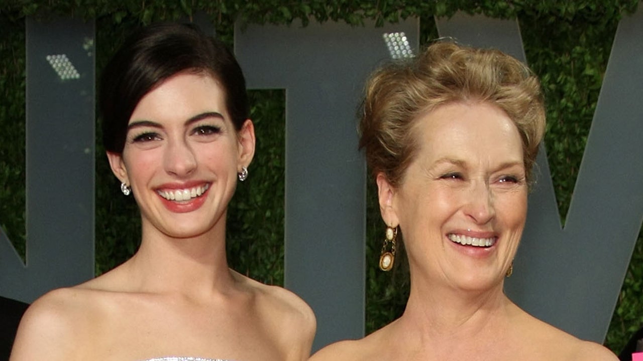 Anne Hathaway Reacts to Possibility of Working With Meryl Streep Again at ‘She Came to Me’ Premiere