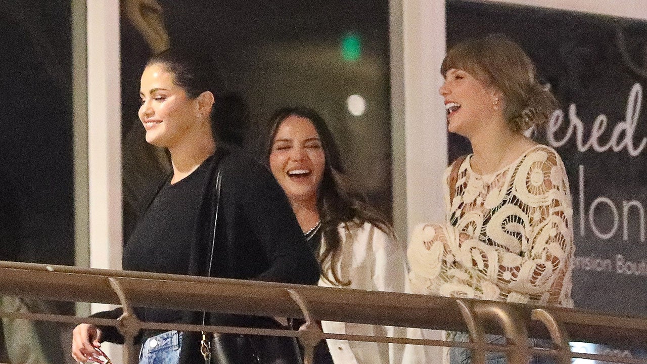 Photos of Taylor Swift, Selena Gomez, Zoe Kravitz, and Keleigh Teller Enjoying a Girls’ Night Out