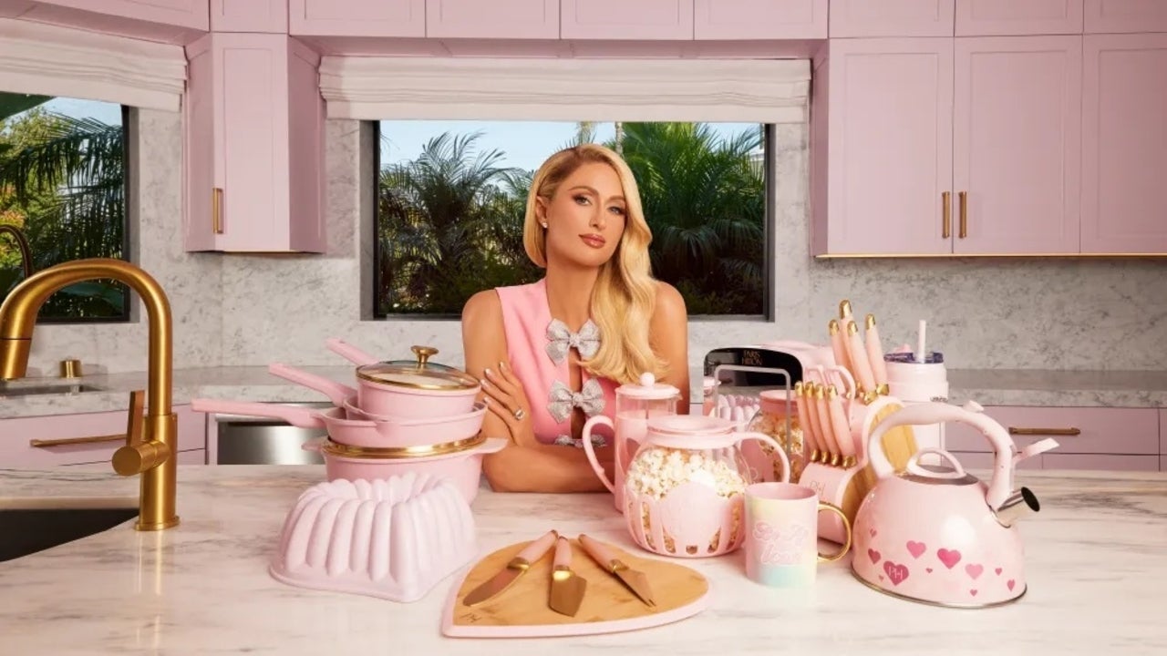 Paris Hilton Cast Aluminum Cookware Set, Cream