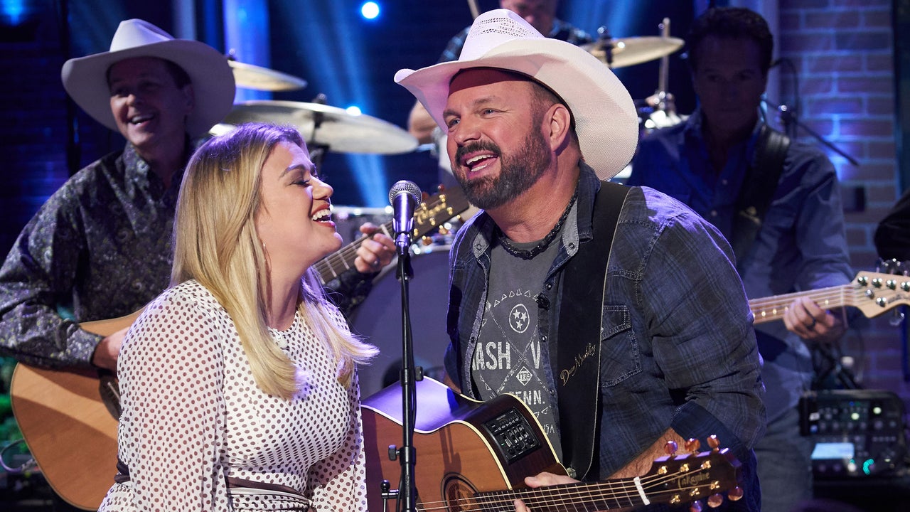 Garth Brooks Talks Kelly Clarkson Collab and How Trisha Yearwood Inspired Her to Start Singing (Exclusive)