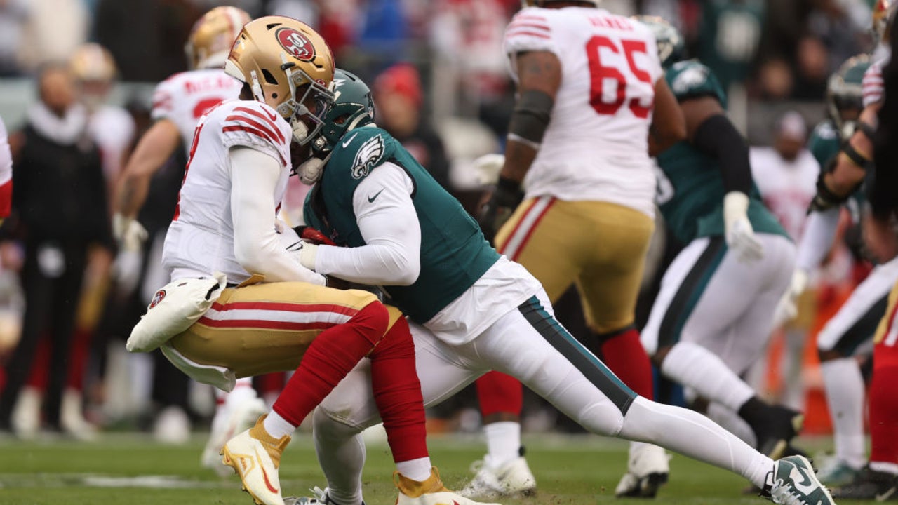 49ers vs. Eagles: How to Watch the NFC Championship Rematch Online