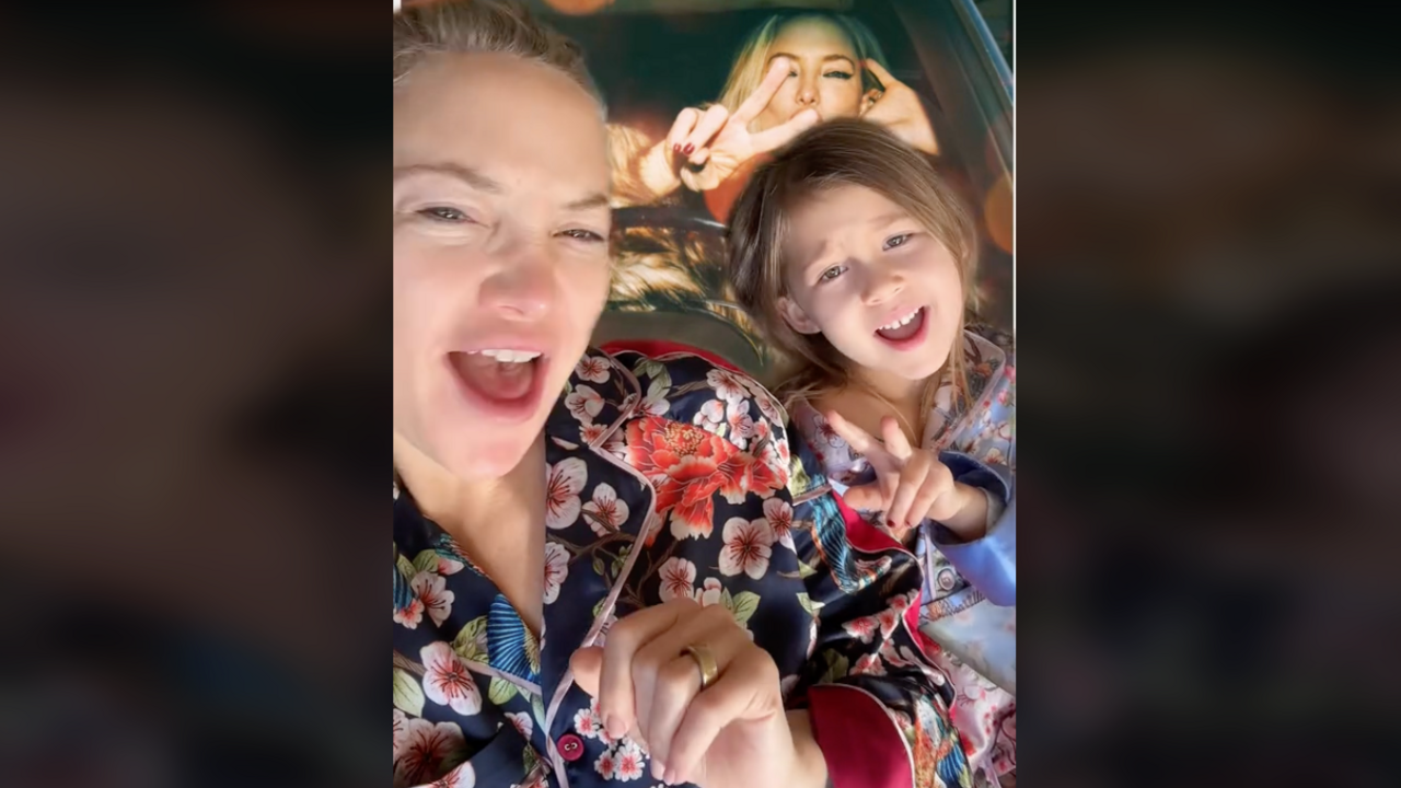 Watch Kate Hudson and Her Daughter Jam out to Her New Single
