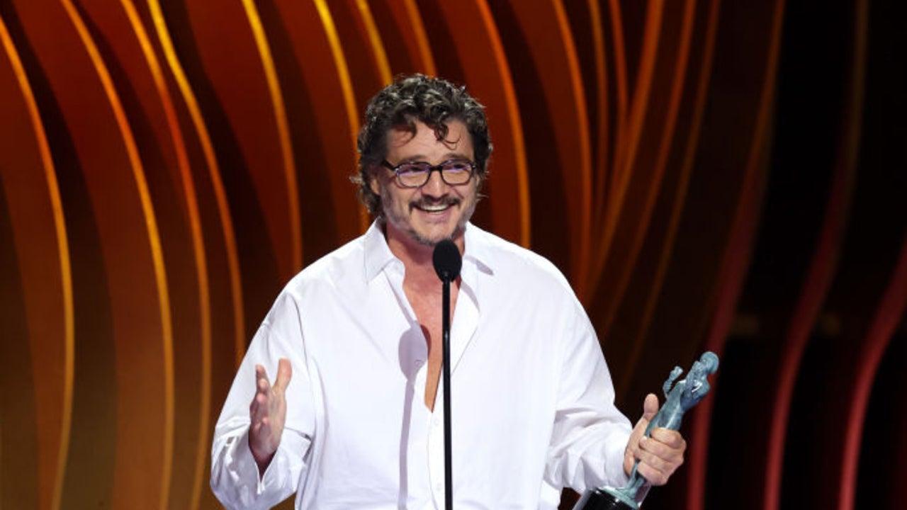Pedro Pascal Admits 'I'm a Little Drunk' in Hilarious SAG Awards Acceptance Speech