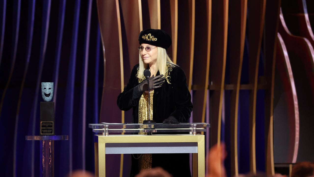 Barbra Streisand Accepts Life Achievement Award at 2024 SAG Awards