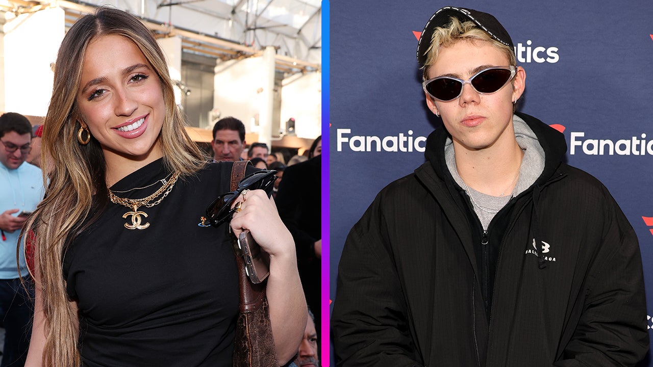 Tate McRae and The Kid LAROI Spotted Holding Hands at Super Bowl Party