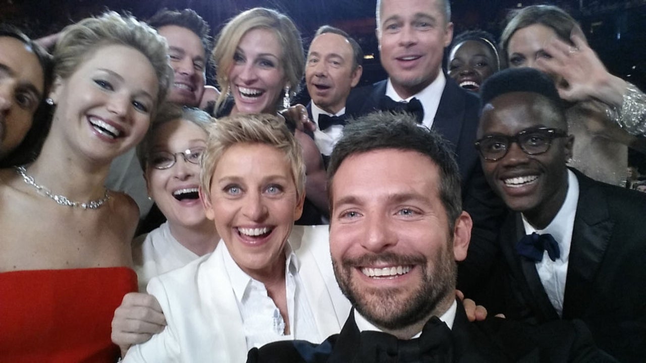 Ellen DeGeneres' iconic Oscar selfie happened 10 years ago today